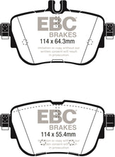 Load image into Gallery viewer, EBC 2017+ Mercedes-Benz E300 (W213) Greenstuff Rear Brake Pads
