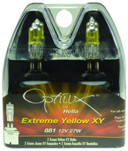 Load image into Gallery viewer, Hella Optilux 881 12V Xenon Yellow XY Bulb
