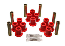 Load image into Gallery viewer, Energy Suspension Fd 4 Wd Frt Sprg Bush Set - Red
