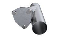 Load image into Gallery viewer, QTP 2.5in Bolt-On QTEC 3 Bolt Cover Plate
