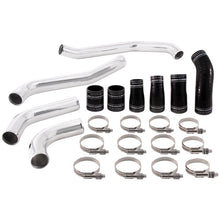 Load image into Gallery viewer, Mishimoto 2017+ Ford F150 3.5L EcoBoost Hot-Side Intercooler Pipe Kit - Polished
