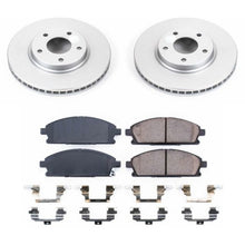 Load image into Gallery viewer, Power Stop 04-09 Nissan Quest Front Z17 Evolution Geomet Coated Brake Kit
