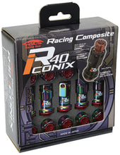 Load image into Gallery viewer, Project Kics 20 PCS (NO LOCKS) Neocro R40 Iconix W/ Plastic Cap (Black) - 12X1.50
