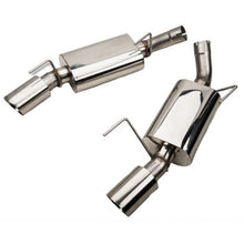 Load image into Gallery viewer, Kooks 05-09 Ford Mustang GT 4.6L 3V 2 1/2in SS Axle Back Exhaust w/ 4in Polished Slash Cut Tips
