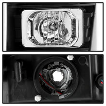 Load image into Gallery viewer, Spyder Ford F250/350/450 11-16 V2 High-Power LED Headlights-White Light Bar-Black PRO-YD-FS11V2PL-BK

