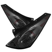 Load image into Gallery viewer, Spyder Nissan 350Z 03-05 LED Tail Lights Smoke ALT-YD-N350Z02-LED-SM
