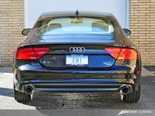Load image into Gallery viewer, AWE Tuning Audi C7 A7 3.0T Touring Edition Exhaust - Dual Outlet Chrome Silver Tips
