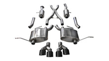 Load image into Gallery viewer, Corsa 14-21 Jeep Grand Cherokee 3.6L V6 Black Sport Cat-Back Exhaust
