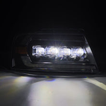 Load image into Gallery viewer, AlphaRex 04-08 Ford F-150 (No 2004 Heritage) NOVA-Series LED Proj HL Alpha-Blk w/Actv Lgt / Seq. Sig
