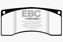 Load image into Gallery viewer, EBC Ford Saleen Mustang Alcon front calipers Redstuff Front Brake Pads

