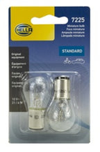 Load image into Gallery viewer, Hella Bulb 7225 12V 21/4W Baz15D S8 (2)
