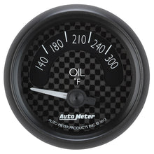 Load image into Gallery viewer, Autometer GT Series 52mm Short Sweep Electronic 140-300 Deg F Oil Temperature
