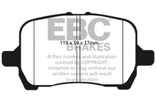 Load image into Gallery viewer, EBC 04-06 Chevrolet Cobalt 2.0 Supercharged Redstuff Front Brake Pads
