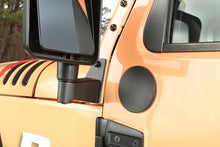 Load image into Gallery viewer, Rugged Ridge 07-18 Jeep Wrangler JK Textured Black Mirror Relocation Brackets
