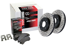 Load image into Gallery viewer, Street Axle Pack, Drilled &amp; Slotted, 4 Wheel

