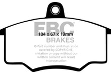 Load image into Gallery viewer, EBC 80-82 Audi 4000 1.6 Redstuff Front Brake Pads
