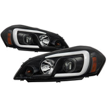 Load image into Gallery viewer, Spyder 06-13 Chevy Impala / 06-07 Chevy Monte Carlo Projector Headlights - Light Bar - Black
