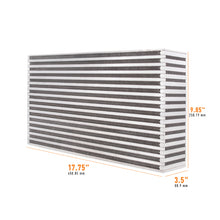 Load image into Gallery viewer, Mishimoto Universal Air-to-Air Intercooler Core - 17.75in / 9.85in / 3.5in

