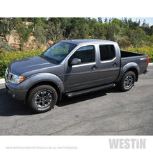 Load image into Gallery viewer, Westin SG6 Black Aluminum Running Boards 74.25in
