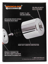 Load image into Gallery viewer, K&amp;N Harley Davidson / Buell 3in OD x 4.063in H Chrome Oil Filter
