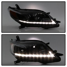 Load image into Gallery viewer, Spyder Toyota Sienna 2011-2014  Projector Headlights - DRL LED - Black PRO-YD-TSEN11-DRL-BK
