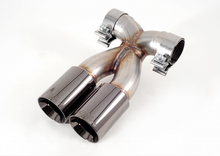Load image into Gallery viewer, AWE Tuning Optional Porsche 987 Cayman/S Boxster/S Muffler Tip Set - Diamond Black
