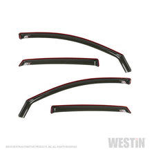 Load image into Gallery viewer, Westin 2018-2019 Honda Accord Sedan Wade In-Channel Wind Deflector 4pc - Smoke

