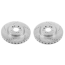 Load image into Gallery viewer, Power Stop 16-17 Mercedes-Benz GLE300d Front Evolution Drilled &amp; Slotted Rotors - Pair
