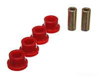 Load image into Gallery viewer, Energy Suspension .875 ID x 1.782 OD (Bushing Dims) Red Universal Link - Flange Type Bushiings
