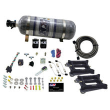 Load image into Gallery viewer, Nitrous Express Dual 4150/Alcohol Nitrous Kit (100-500HP) w/Composite Bottle
