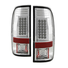 Load image into Gallery viewer, Spyder Ford Super Duty 08-15 LED Tail Lights Chrome ALT-YD-FS07-LED-C
