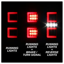 Load image into Gallery viewer, Spyder 16-17 Toyota Tacoma LED Tail Lights - Black Smoke (ALT-YD-TT16-LED-BSM)

