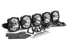 Load image into Gallery viewer, KC HiLiTES Polaris RZR 32in. Pro6 Gravity LED 5-Light 100w Combo Beam Overhead Light Bar System
