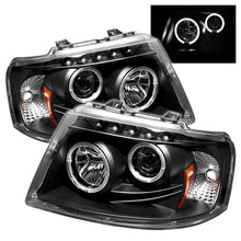 Load image into Gallery viewer, Spyder Ford Expedition 03-06 Projector Headlights LED Halo LED Blk (Not Included) PRO-YD-FE03-HL-BK
