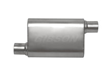 Load image into Gallery viewer, Gibson CFT Superflow Offset/Offset Oval Muffler - 4x9x18in/2.25in Inlet/2.25in Outlet - Stainless
