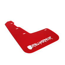 Load image into Gallery viewer, Rally Armor 15-21 Subaru WRX &amp; STI Red Mud Flap White Altered Font Logo
