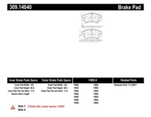 Load image into Gallery viewer, StopTech Performance Front Brake Pads 11-16 Chevy Caprice
