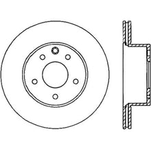 Load image into Gallery viewer, StopTech Power Slot 06-07 350Z / 05-07 G35 / 06-07 G35X SportStop CRYO Slotted Rear Left Rotor
