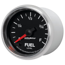 Load image into Gallery viewer, Autometer GS 2 1/16in. 0-280 Ohms Fuel Level Gauge - Stepper Motor
