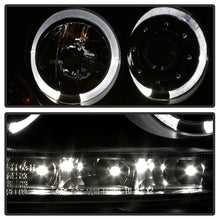 Load image into Gallery viewer, Spyder Volkswagen GTI 06-09/Jetta 06-09 Halogen Model Only - LED Halo DRL Black PRO-YD-VG06-HL-BK
