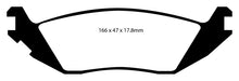 Load image into Gallery viewer, EBC 2019+ Ram 1500 Classic 3.6L/5.7L Yellowstuff Rear Brake Pads
