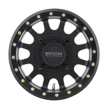 Load image into Gallery viewer, Method MR401 UTV Beadlock 14x7 / 4+3/13mm Offset / 4x136 / 106mm CB Matte Black Wheel
