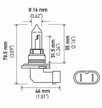 Load image into Gallery viewer, Hella Bulb 9005/Hb3 12V 65W P20D T4 Sb
