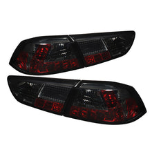 Load image into Gallery viewer, Spyder Mitsubishi Lancer/Evolution X 08-14 LED Tail Lights Smke ALT-YD-MITEVO1008-LED-SM
