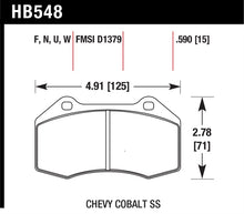 Load image into Gallery viewer, Hawk 15-19 Alfa Romeo 4C 1.7L Base OE Incl.Pad Wear Sensor Front ER-1 Brake Pads
