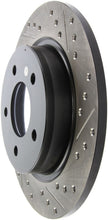 Load image into Gallery viewer, StopTech 04-10 Mazda3 Slotted &amp; Drilled Left Rear Rotor
