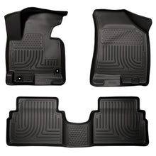 Load image into Gallery viewer, Husky Liners 11-12 Hyundai Tucson WeatherBeater Combo Black Floor Liners

