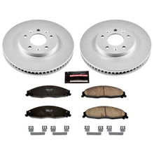 Load image into Gallery viewer, Power Stop 03-07 Cadillac CTS Front Z17 Evolution Geomet Coated Brake Kit

