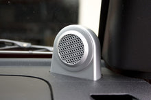 Load image into Gallery viewer, Rugged Ridge 07-10 Jeep Wrangler JK Silver Tweeter Speaker Enclosures
