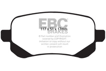 Load image into Gallery viewer, EBC 08-11 Chrysler Town &amp; Country 3.3 Greenstuff Rear Brake Pads
